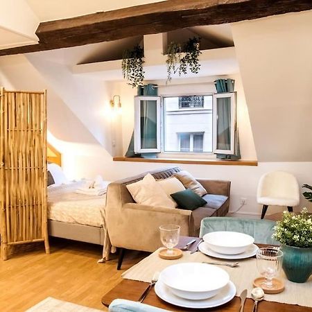 Spacious Studio In Paris Hyper Center - Smart Tv & Wifi - 4P Kültér fotó