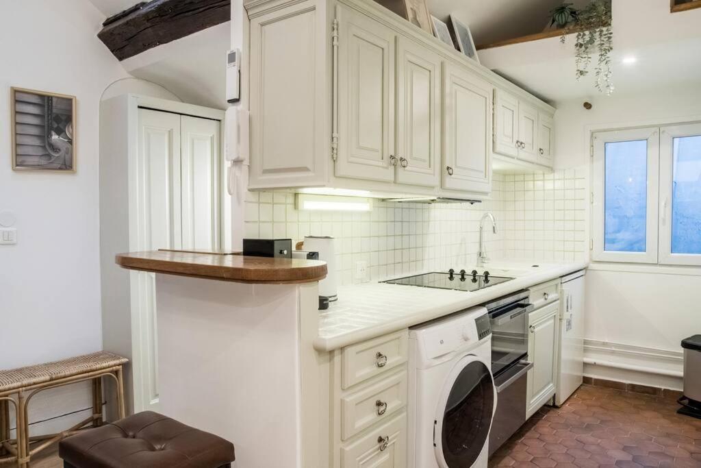 Spacious Studio In Paris Hyper Center - Smart Tv & Wifi - 4P Kültér fotó