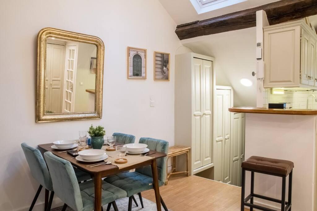 Spacious Studio In Paris Hyper Center - Smart Tv & Wifi - 4P Kültér fotó